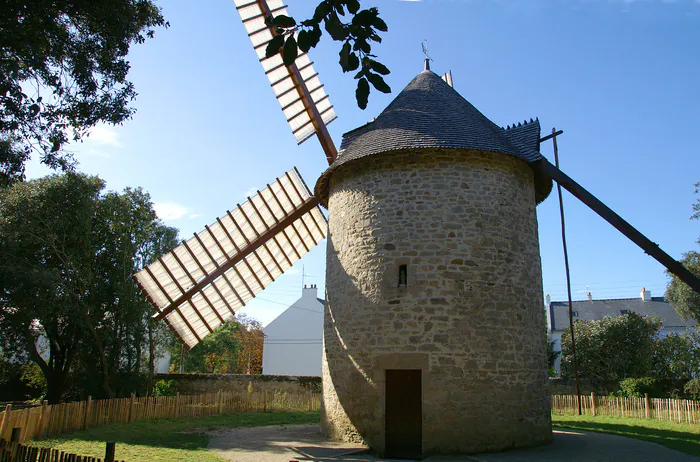 Découverte du moulin à vent de la Providence parc de Penn Avel Le Croisic