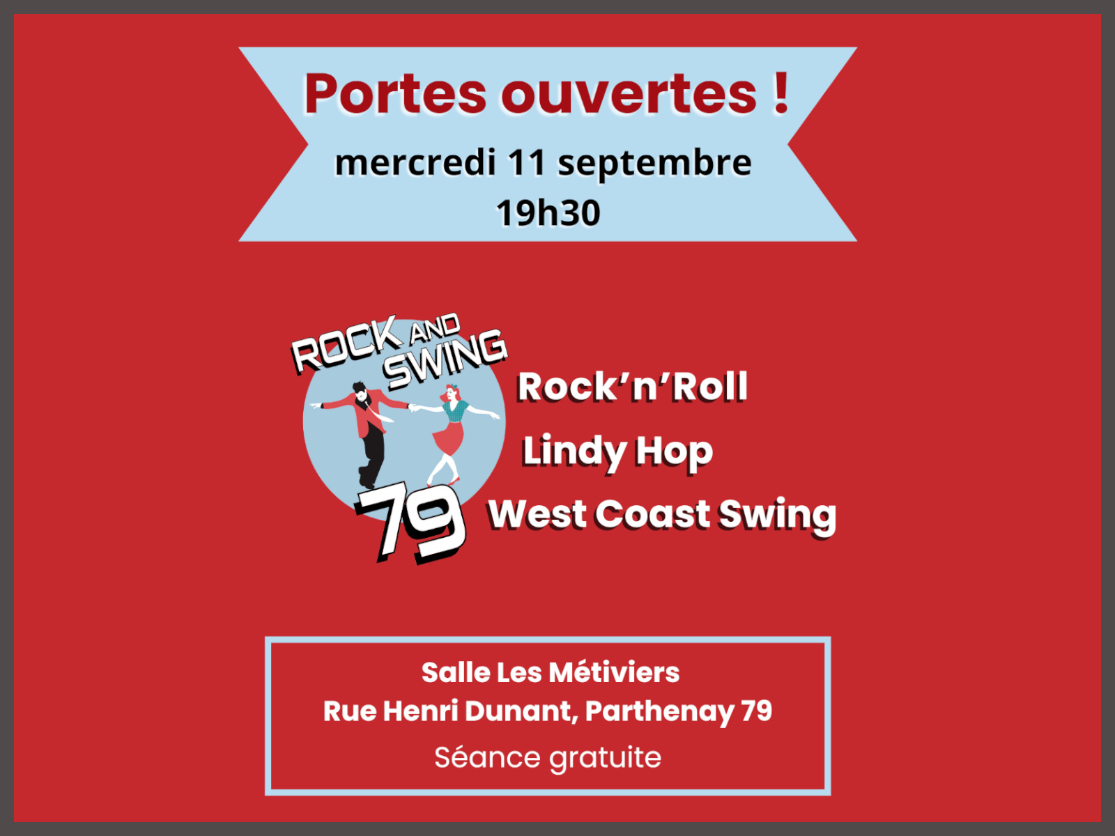 Soirée découverte danses Rock