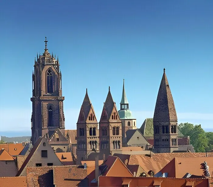 Levez les yeux ! Visite guidée "vivre au Moyen Âge" Parvis de la Bibliothèque Humaniste Sélestat