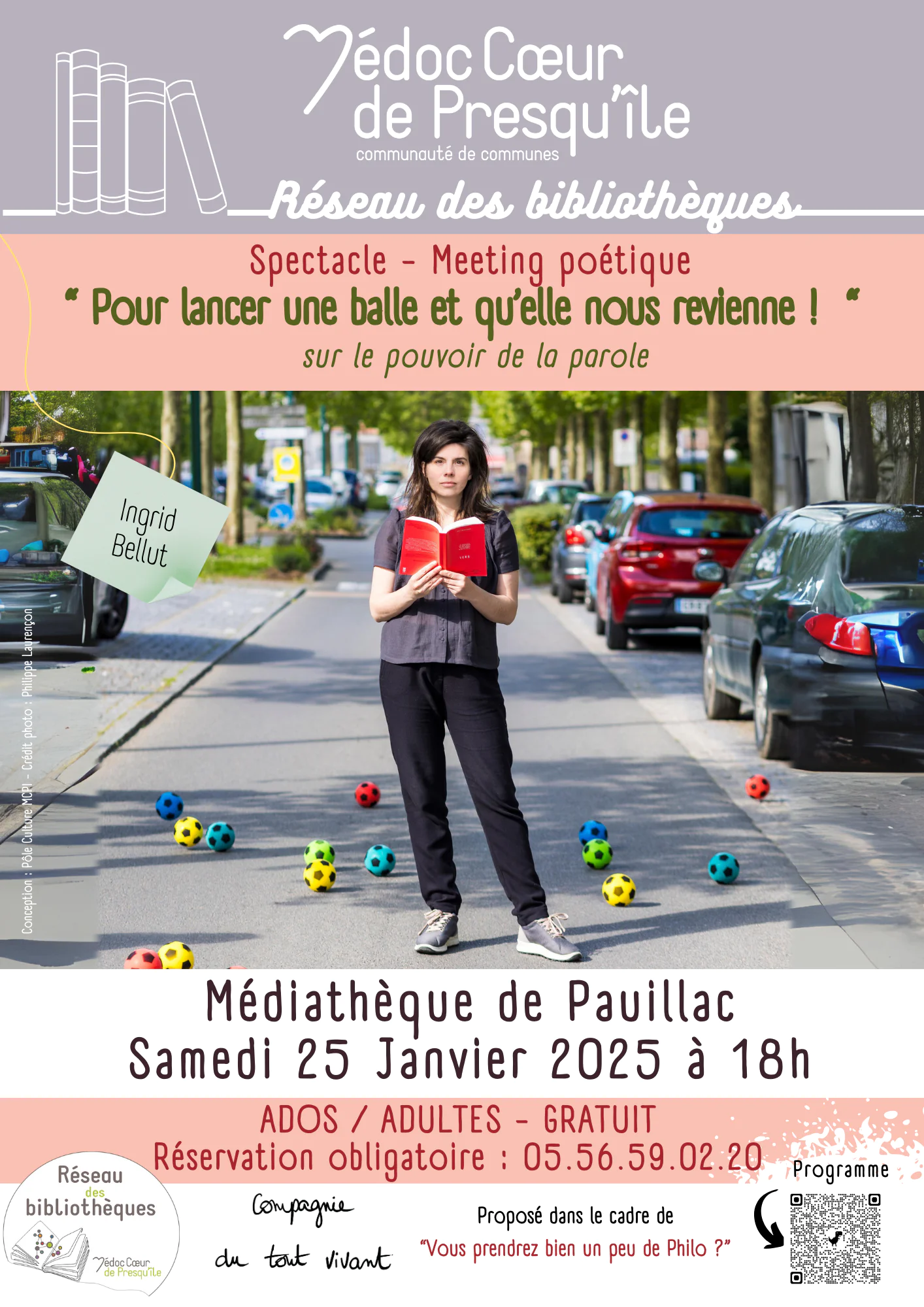 Meeting poétique "Pour lancer une balle et qu'elle nous revienne !"