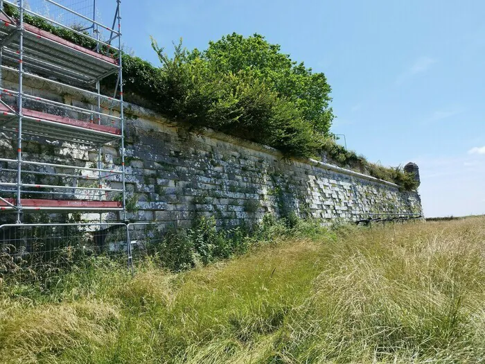 Visite guidée des fouilles archéologiques du bastion d'Hiers à Brouage Place forte de Brouage Hiers-Brouage