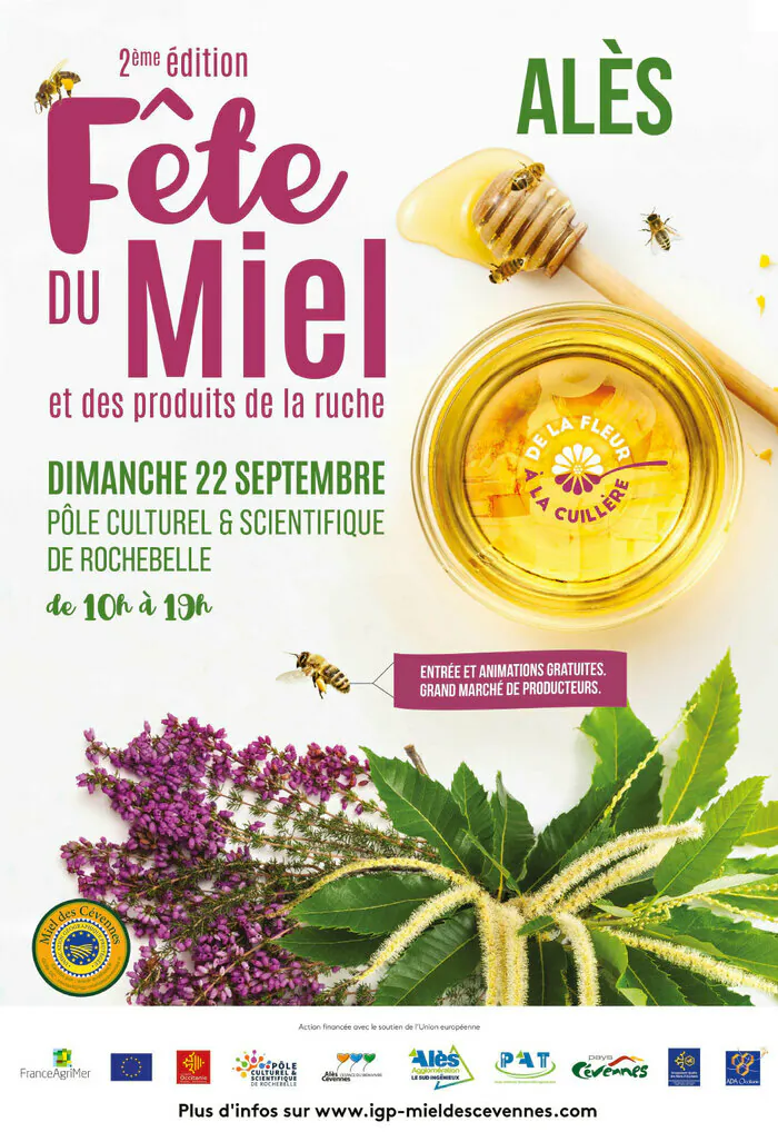 Fête du Miel Pôle culturel et scientifique de Rochebelle Alès