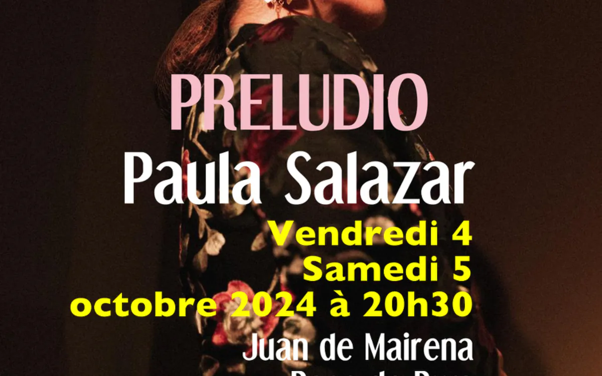 "Preludio" Compagnie flamenca Paula Salazar Salle Ravel Paris