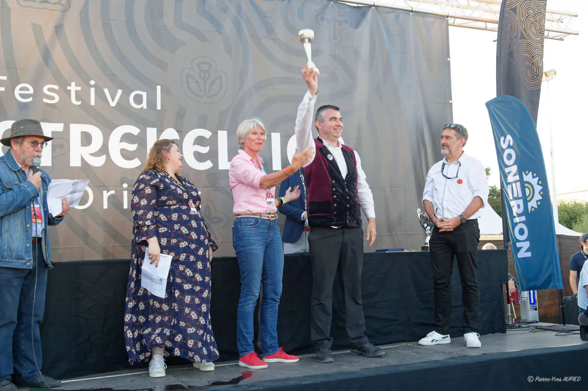 Remise des prix - concours des bagadoù - festival interceltique 2024