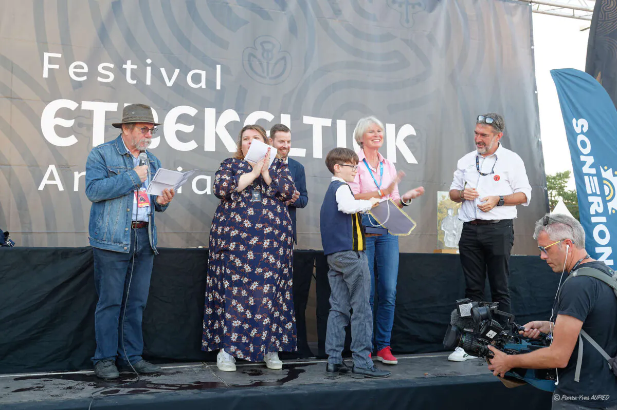 Remise des prix - concours des bagadoù - festival interceltique 2024