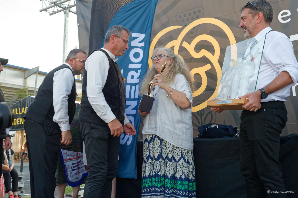 Remise des prix - concours des bagadoù - festival interceltique 2024