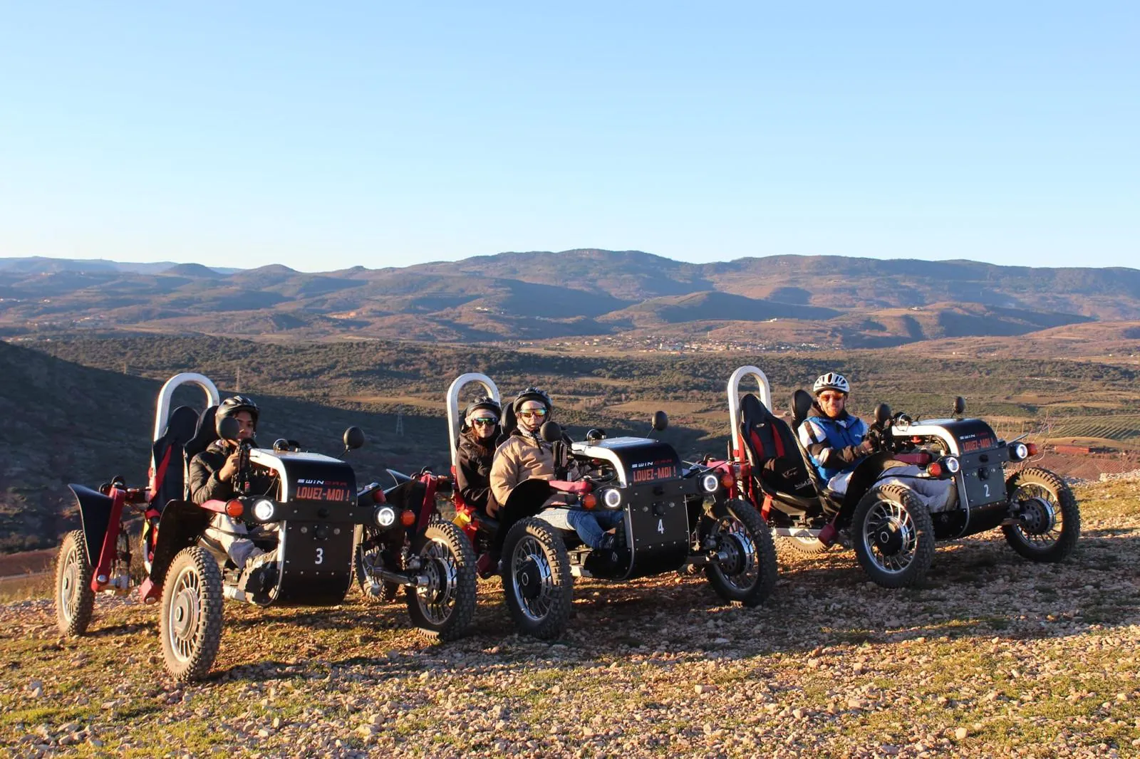 FASCINANT WEEK-END BALADE EN SWINCAR ET DEGUSTATION DES VINS DU DOMAINE DE L'ARGENTEILLE