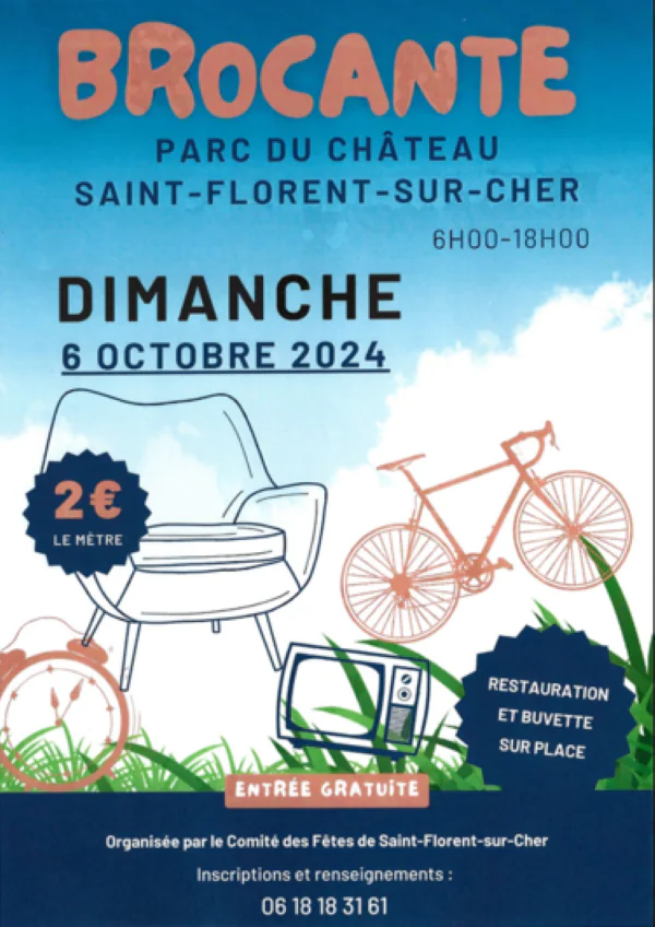 Brocante de Saint-Florent-sur-Cher