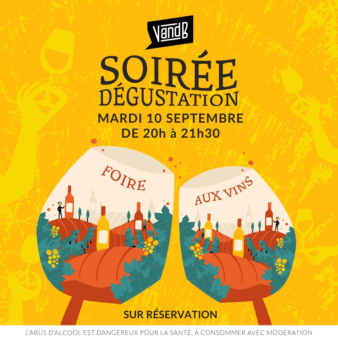 Soirée dégustation de vin