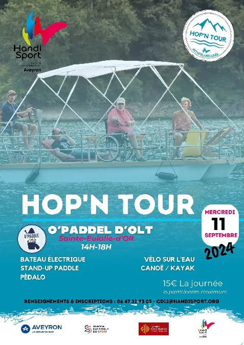 Hop'n tour avec O'Paddle d'Olt