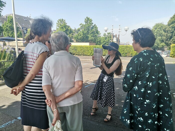 Visite guidée de la ville au gré des carnets d'Albert Bergevin Scriptorial d'Avranches - Musée des manuscrits du Mont-Saint-Michel Avranches