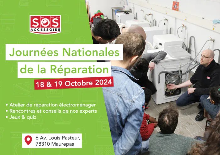 ️ Atelier de réparation électroménager avec SOS Accessoire SOS Accessoiree Maurepas