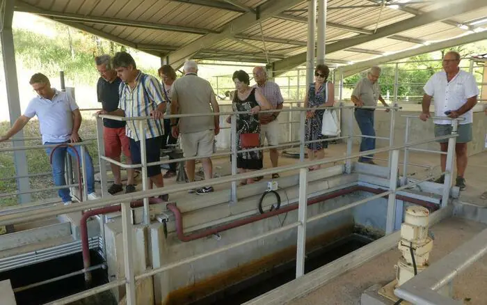 Visite guidée de l'usine d'eau potable de Glane Source de Glane Saint-Jory-las-Bloux