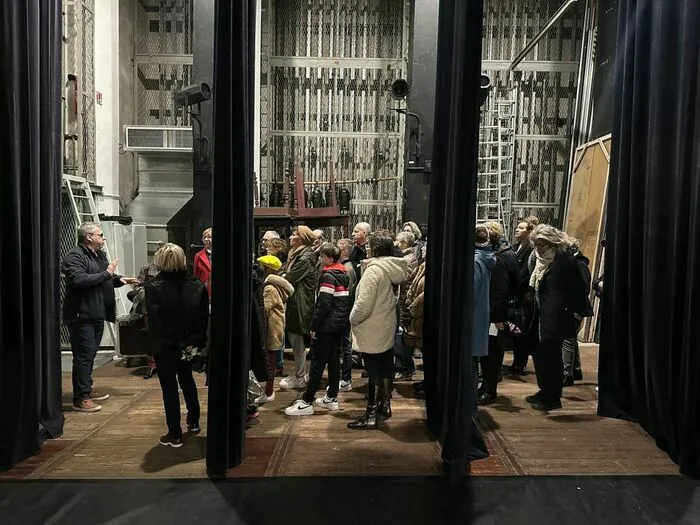 Visite "les coulisses du théâtre" Théâtre Monsigny Boulogne-sur-Mer