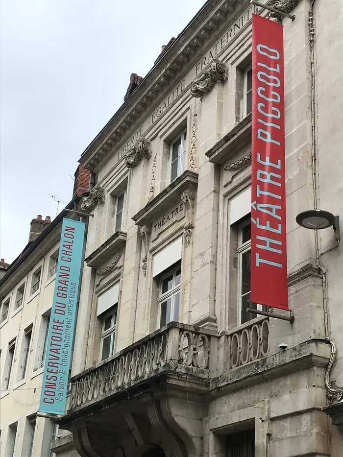 Visite à deux voix du théâtre Piccolo Théâtre Piccolo Chalon-sur-Saône