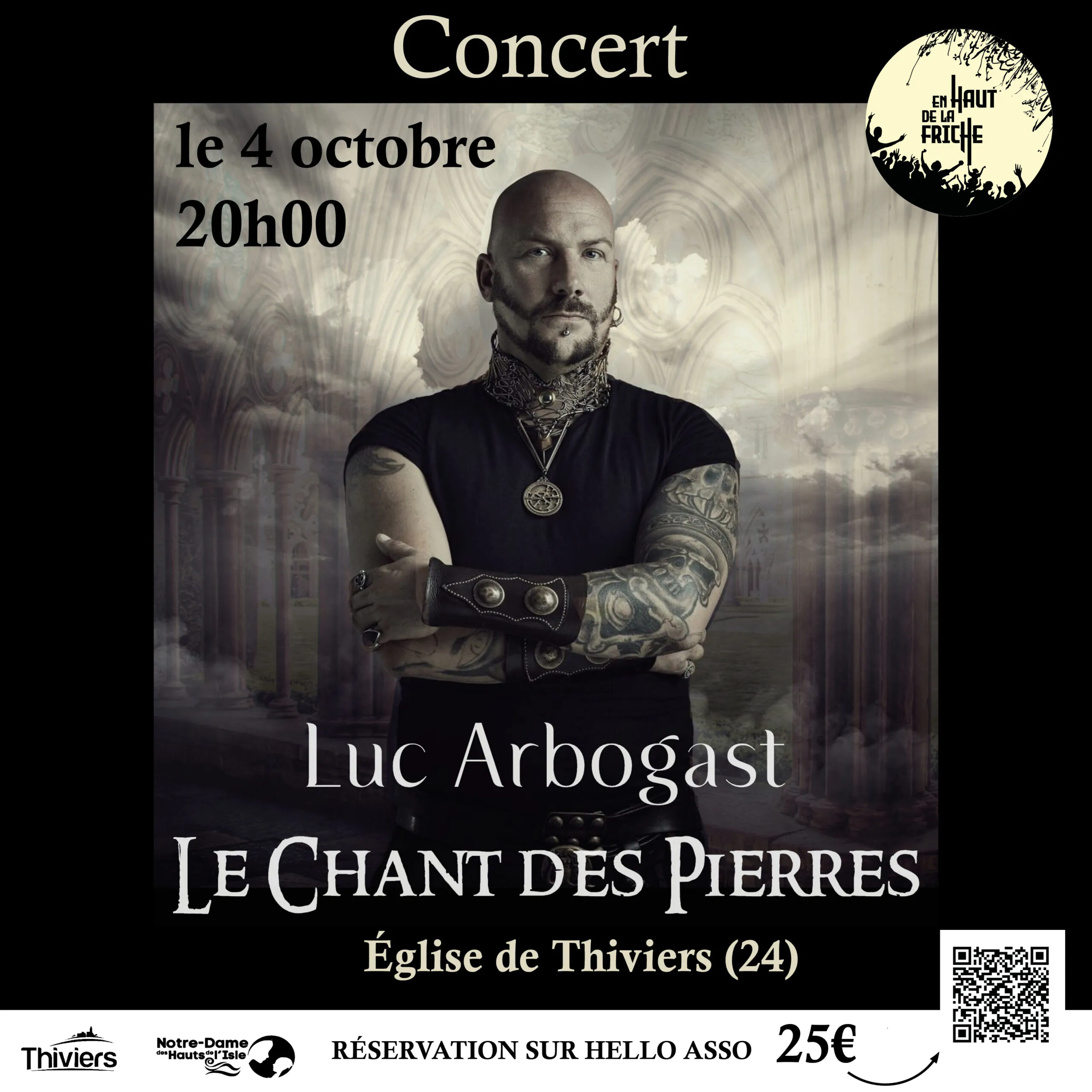 Concert de Luc Arbogast "le Chant des Pierres"