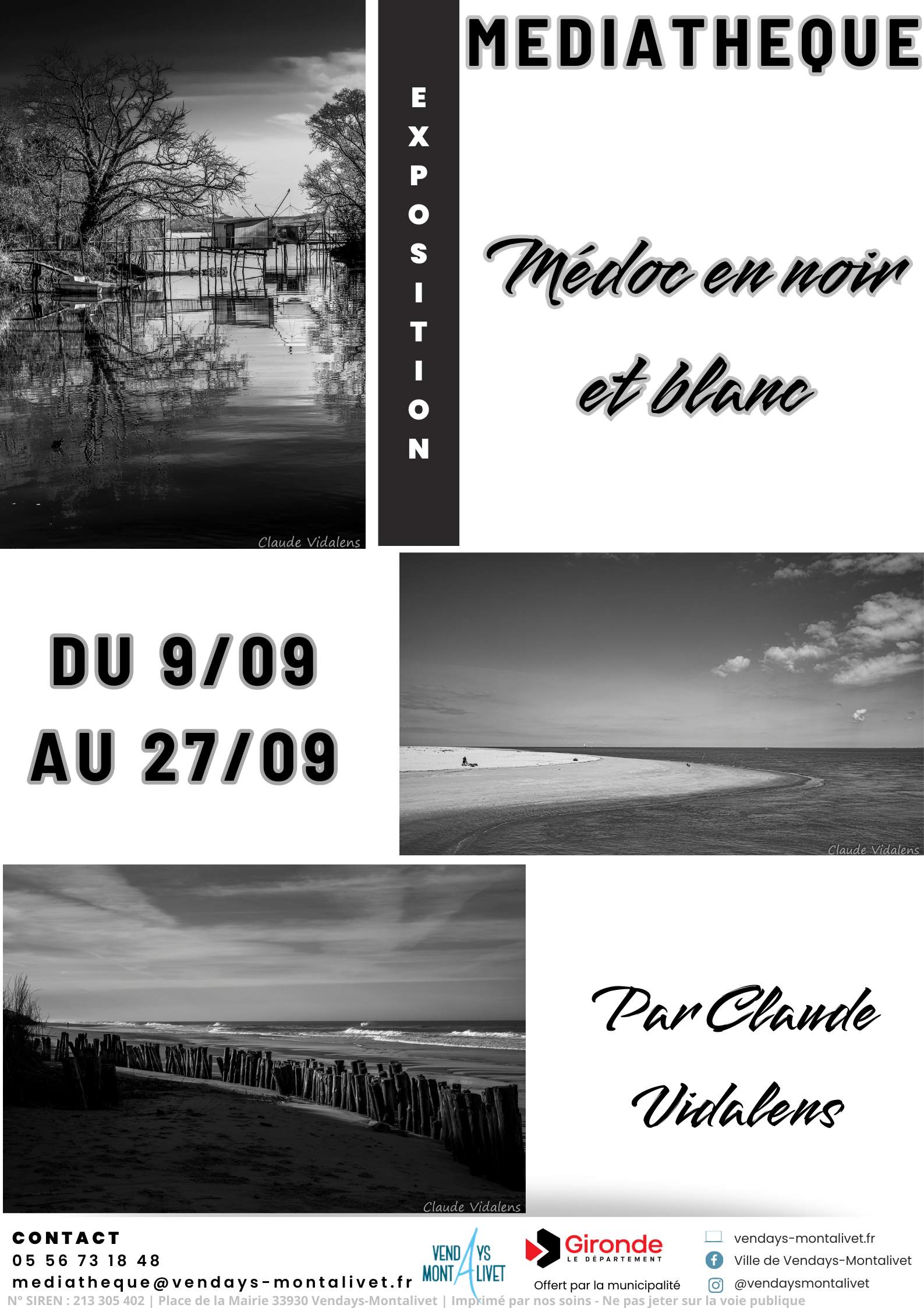 Exposition "Médoc en Noir et Blanc"