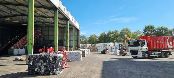 Visite du centre de tri et recyclage des déchets industriels de Toulouse Veolia Toulouse Toulouse