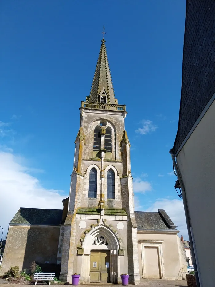 Visite libre de l'église Saint-Jean Baptiste et de l'ancien presbytère Vibraye Vibraye