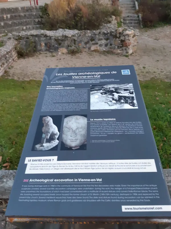 Journées du Patrimoine musée lapidaire gallo romain et fouilles archéologiques