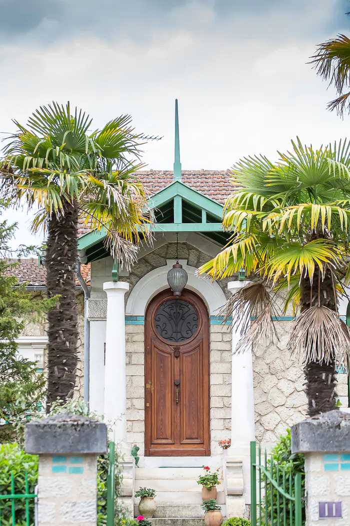 Randonnée patrimoine de Henry Boulan et L’Oasis Villa Saint-Cloud Royan