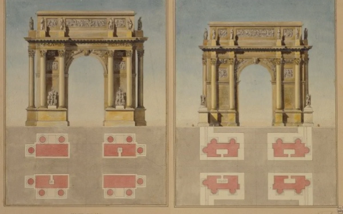 Visite conférence - L'architecture de l'Arc de triomphe Arc de triomphe Paris