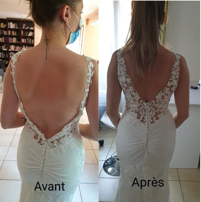 Personnalisation et transformation de robes de mariée et cérémonies de seconde main ou neuve. 3N Couture Roissy-en-Brie