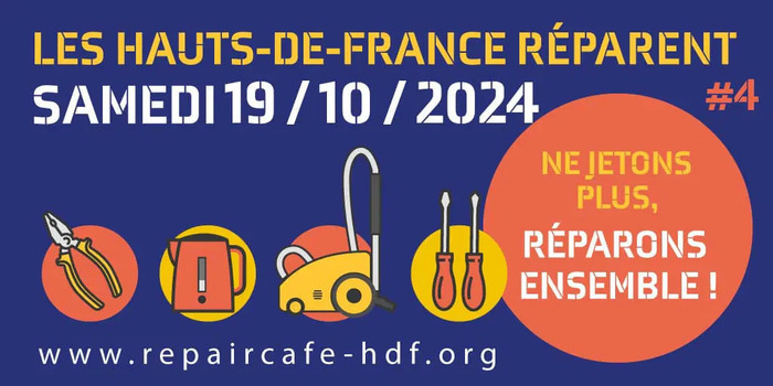 Le Repair café Roubaix répare ! 42 Avenue d'Alsace