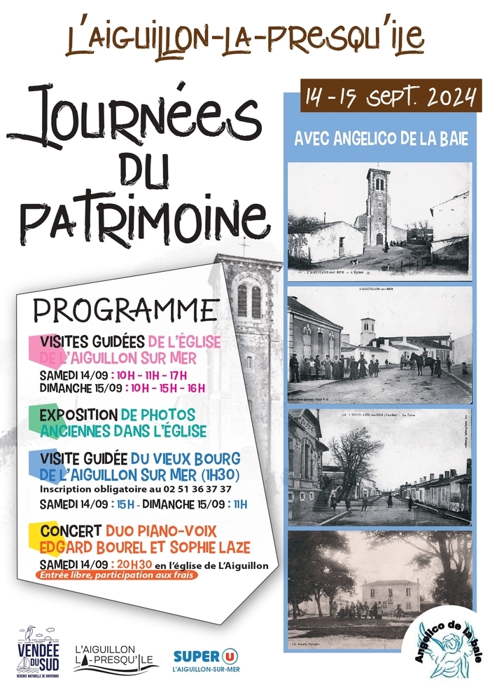 Visite historique de la commune 85460 l'Aiguillon sur mer L'Aiguillon-la-Presqu'île