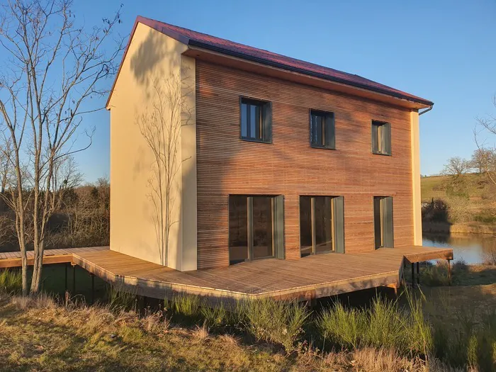 Découverte d’une maison démonstratrice en bois-paille Activ Home Reugny