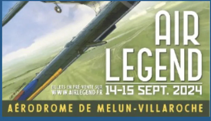 AIR LEGEND airshow Aérodrome de Melun Villaroche Réau