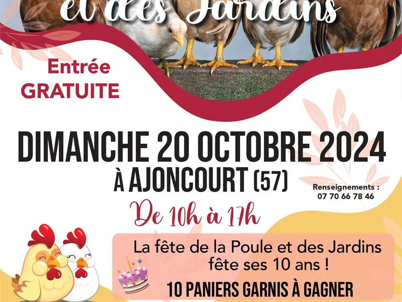 FETE DE LA POULE ET DES JARDINS