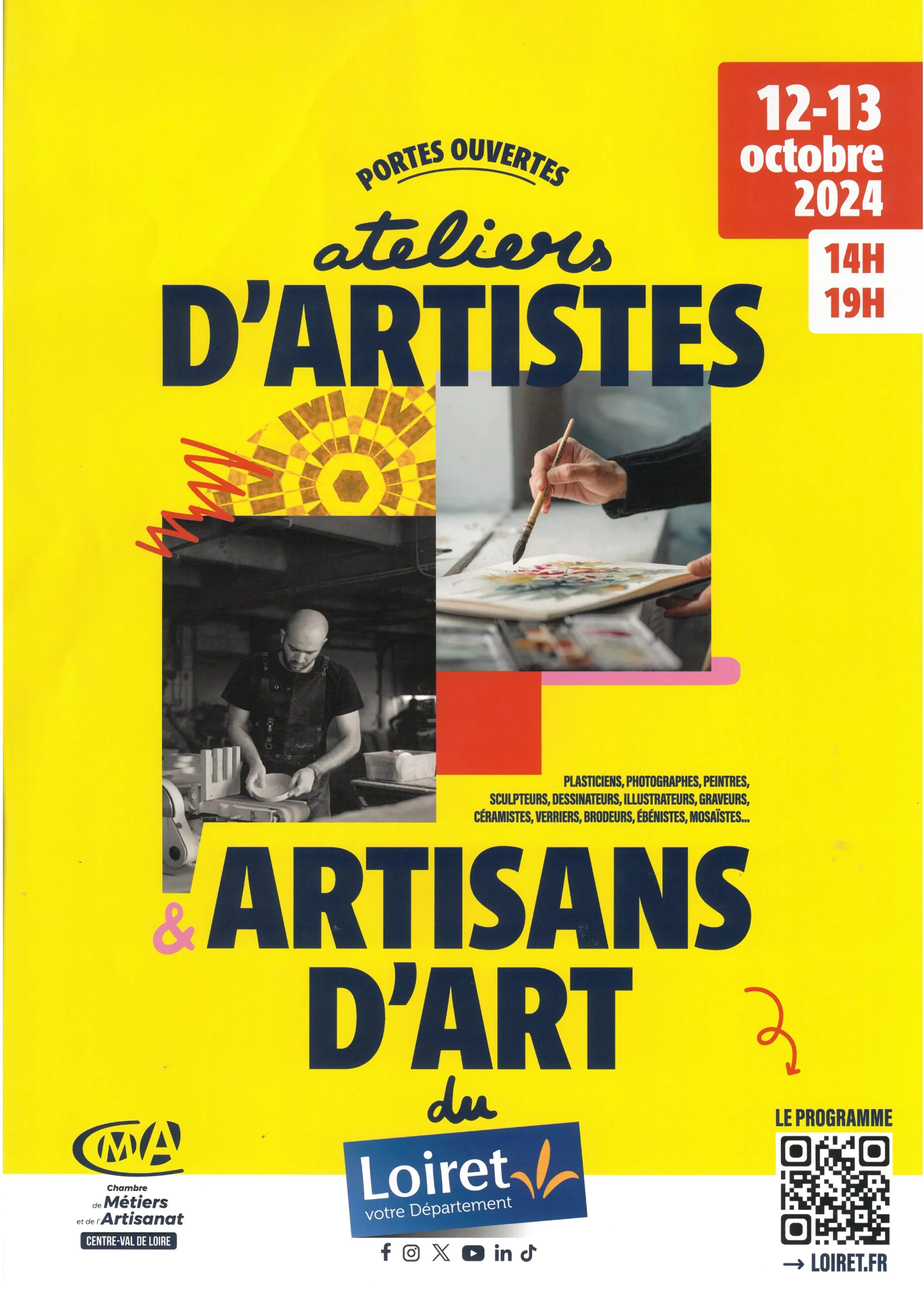 Ateliers d’artistes et artisans d’art du Loiret Chantal Simon