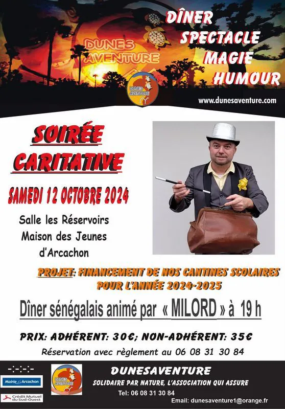 Soirée caritative