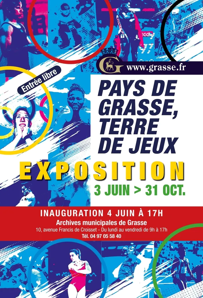 Exposition Pays de Grasse : Terre de jeux Archives communales de Grasse Grasse