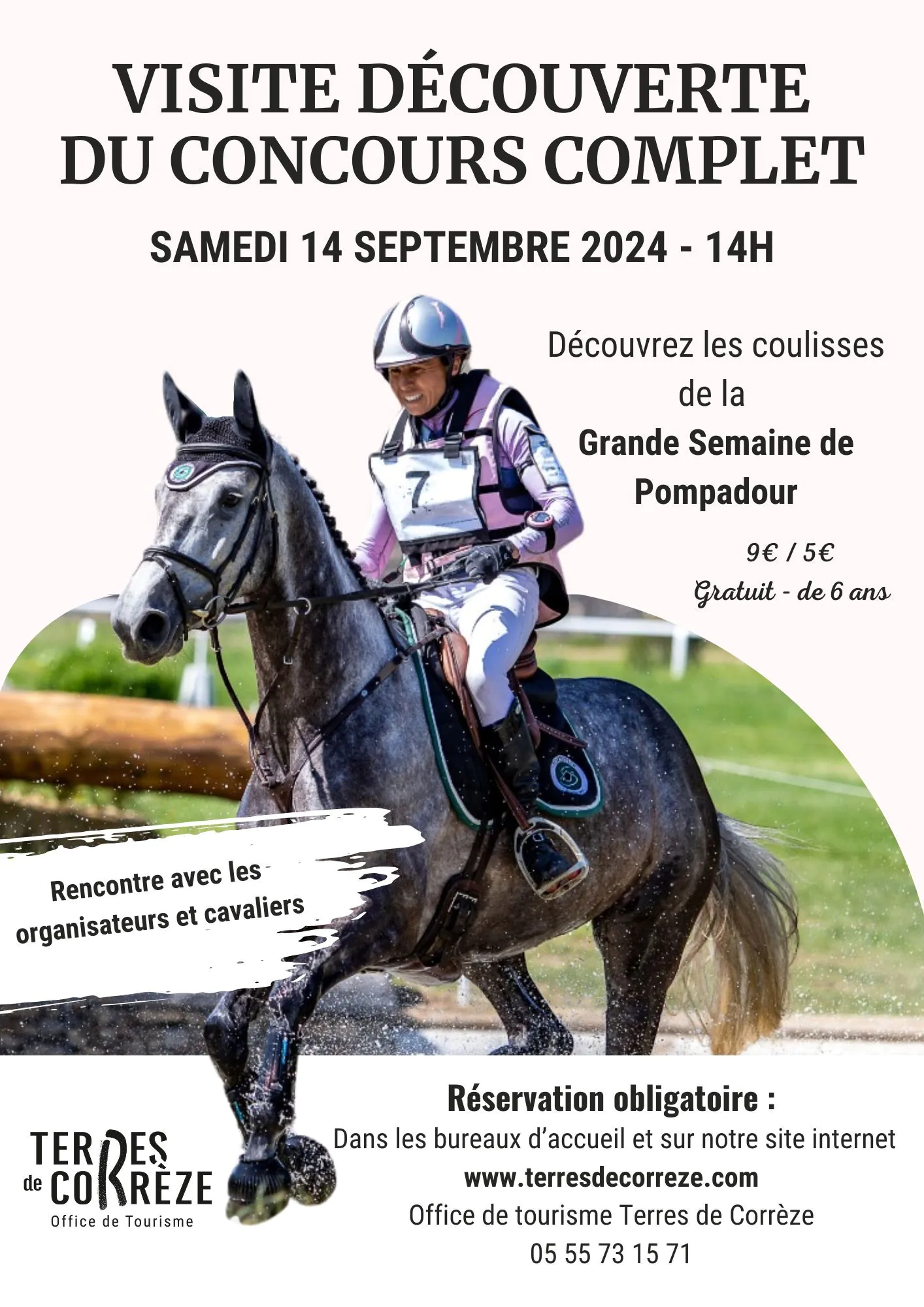 Visite - découverte du Concours Complet d'Equitation