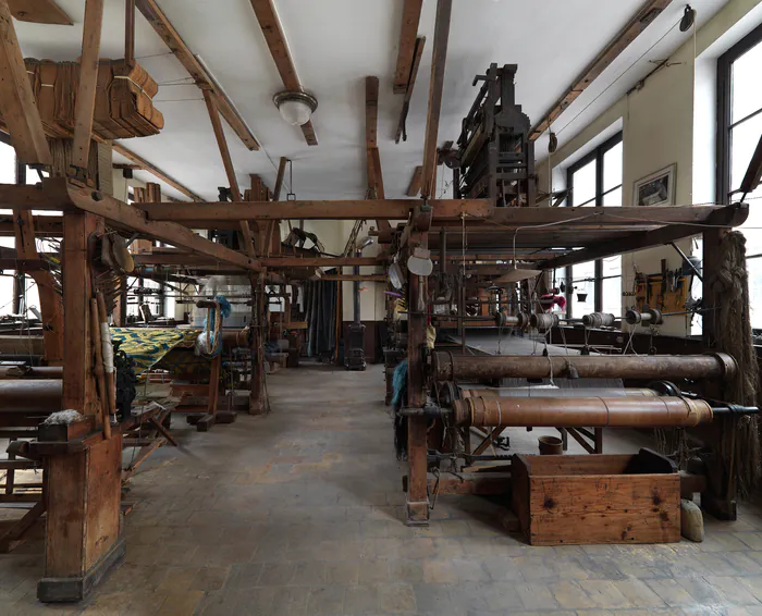 Visite d'un atelier de tissage à bras ATELIER MATTELON Lyon