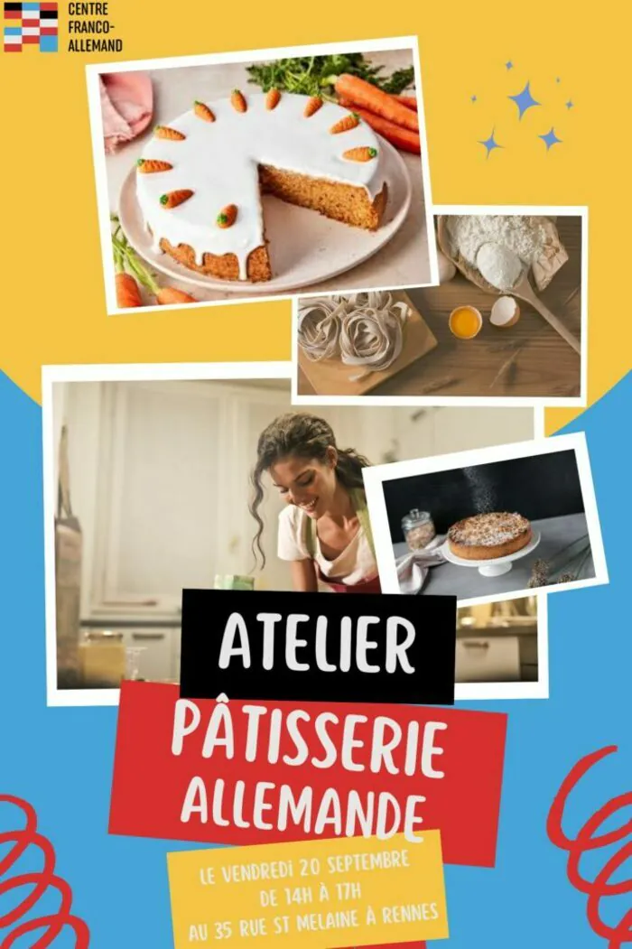 Atelier pâtisserie allemande CEFA Rennes