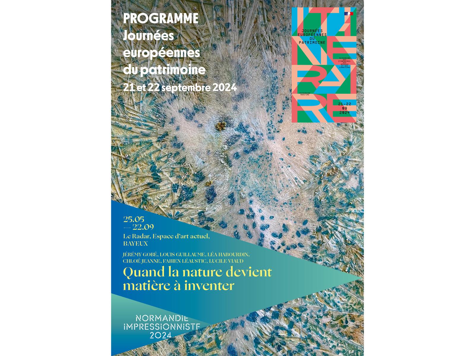 Visite-atelier famille de l'exposition "Création d'anthotypes" / Journées européennes du patrimoine