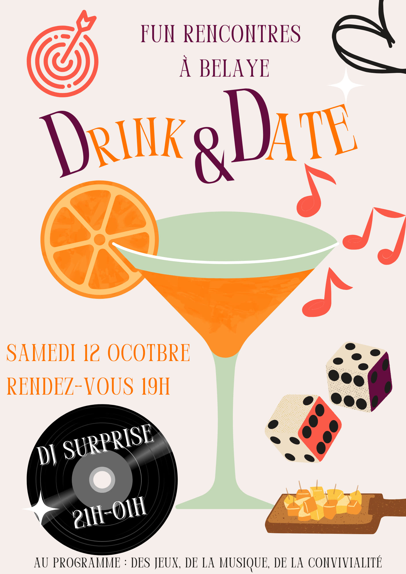 Drink & date au Couvent