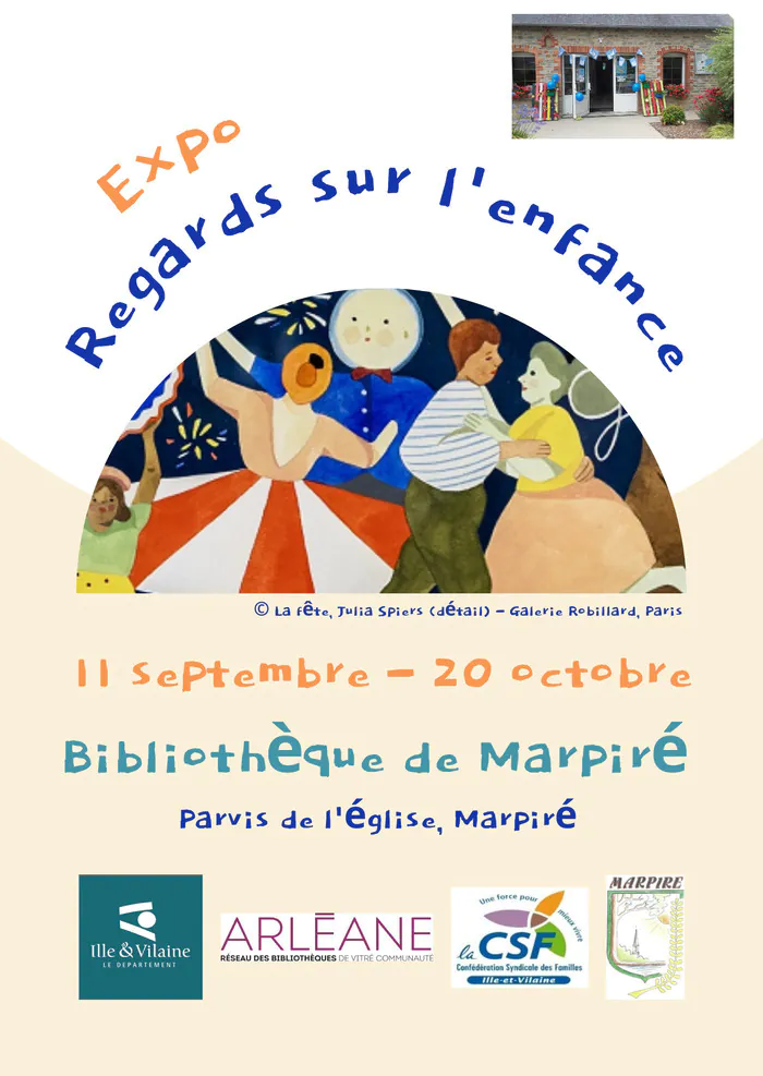 Regards d'enfance bibliotheque 35220 marpiré Marpiré