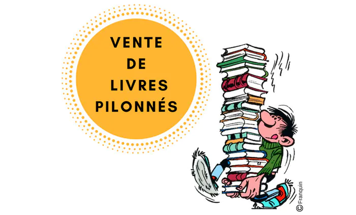 Braderie de livres pilonnés Bibliothèque municipale du Centre René Cassin Petit-Mars