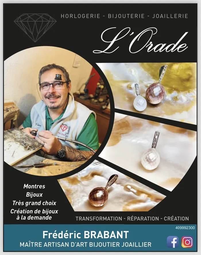 Réparation bijoux et montres Bijouterie L'Orade Bruyères