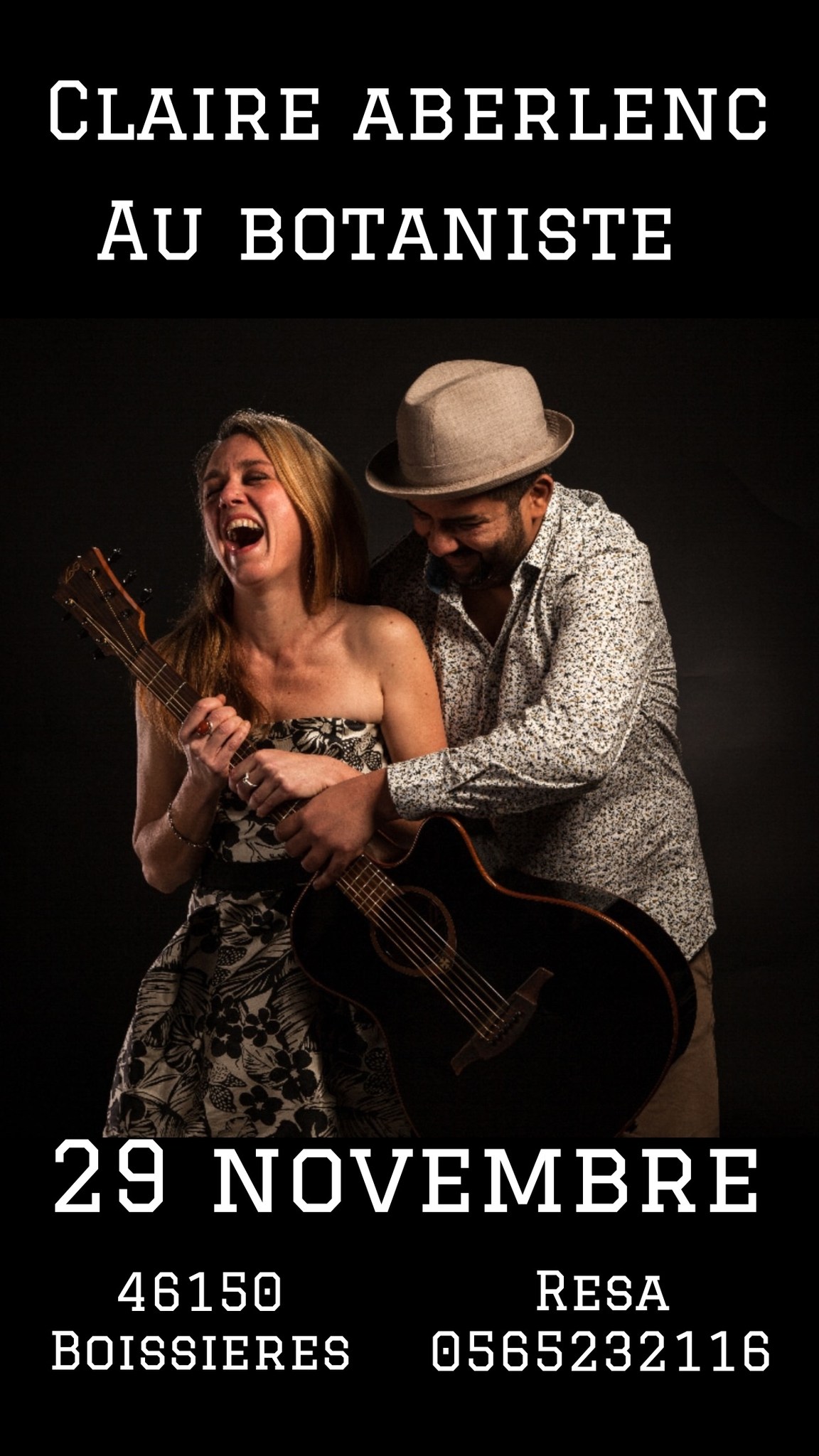 Dîner concert au Botaniste: Claire Aberlenc