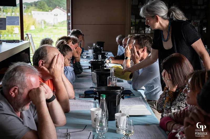 Atelier oenologie "Bergerac rouge VS Côtes du Rhône Nord rouge"