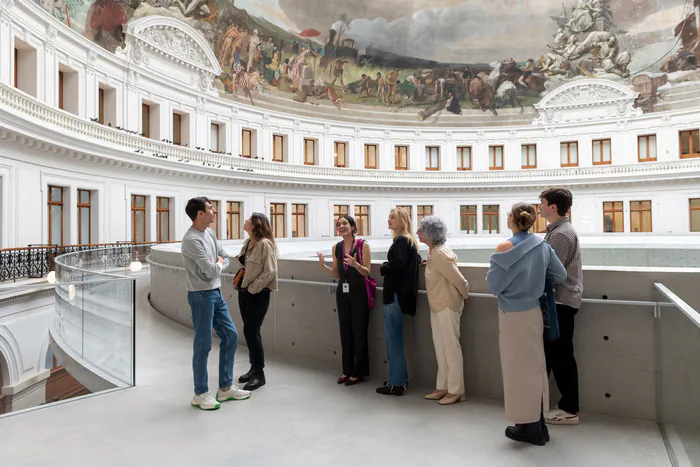 Visite « éclairage » Bourse de Commerce Paris