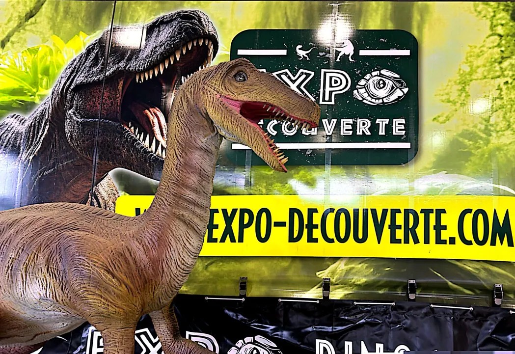 Exposition de dinosaures