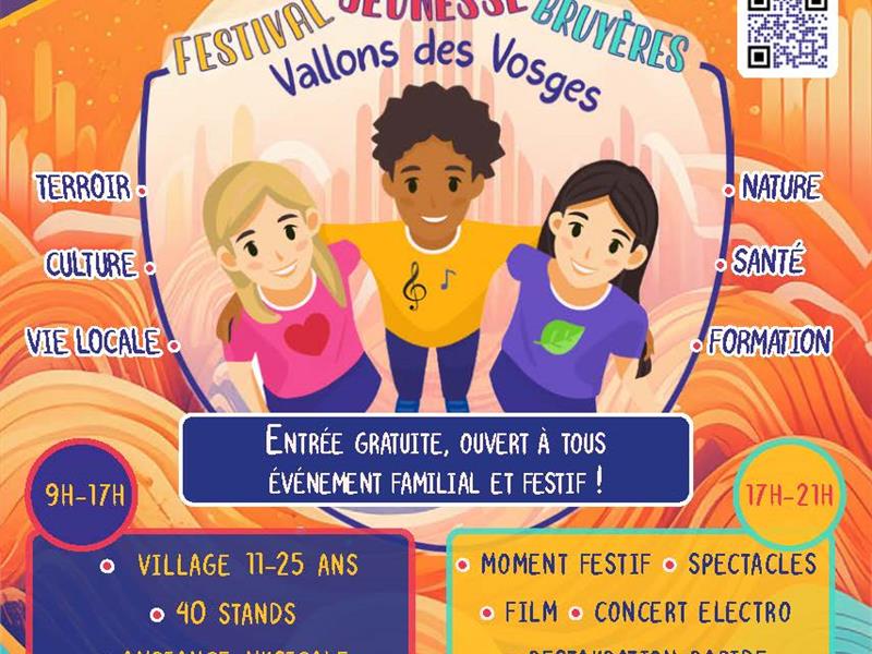 1ER FESTIVAL JEUNESSE BRUYÈRES VALLONS DES VOSGES !