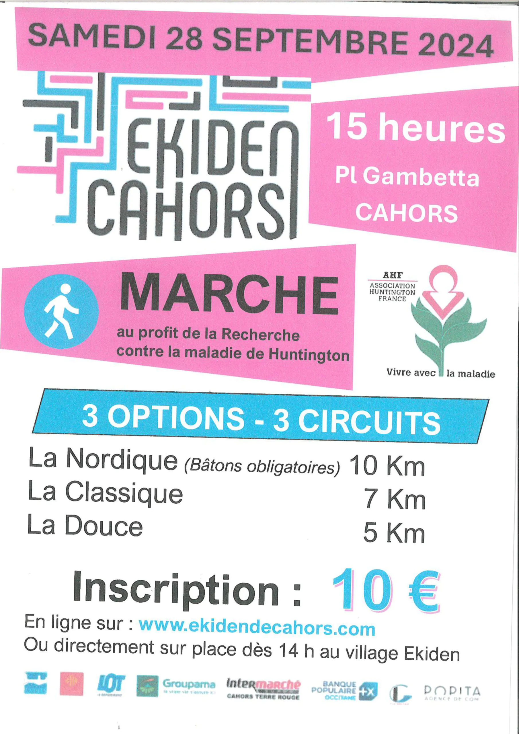 Ekiden de Cahors 2024 Marche