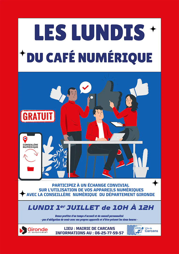 Les lundis du café numérique "Les bonnes pratiques contre les cyberattaques - Gratuit